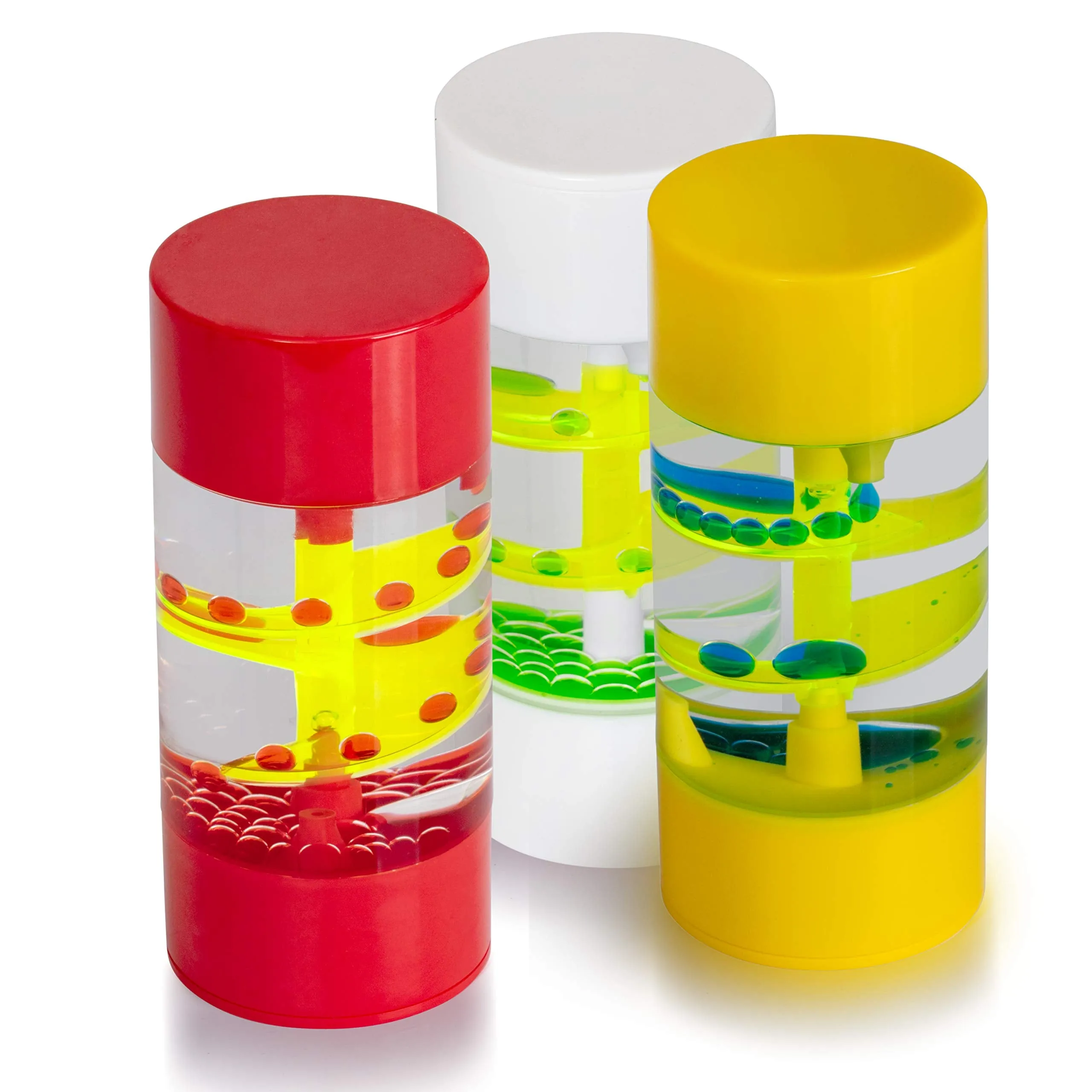 Liquid Motion Spiral Timer Toy for Sensory Play - Relaxing Bubble Motion Autism ADHD Fidget Toy, Calming Toy, Sensory Visual Relaxation Desk Toy, One Piece (Assorted)