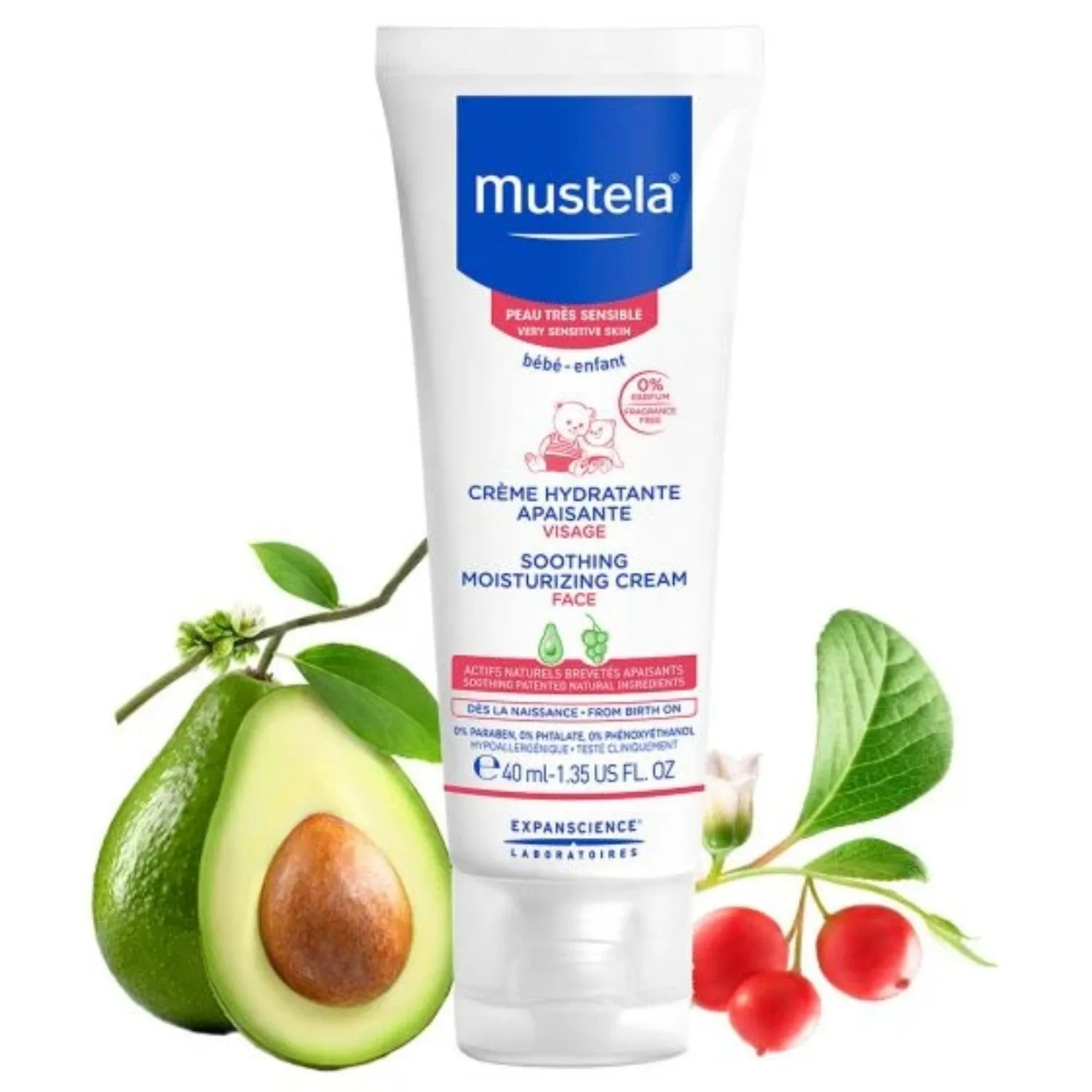 Mustela Soothing Moisturizing Face Cream